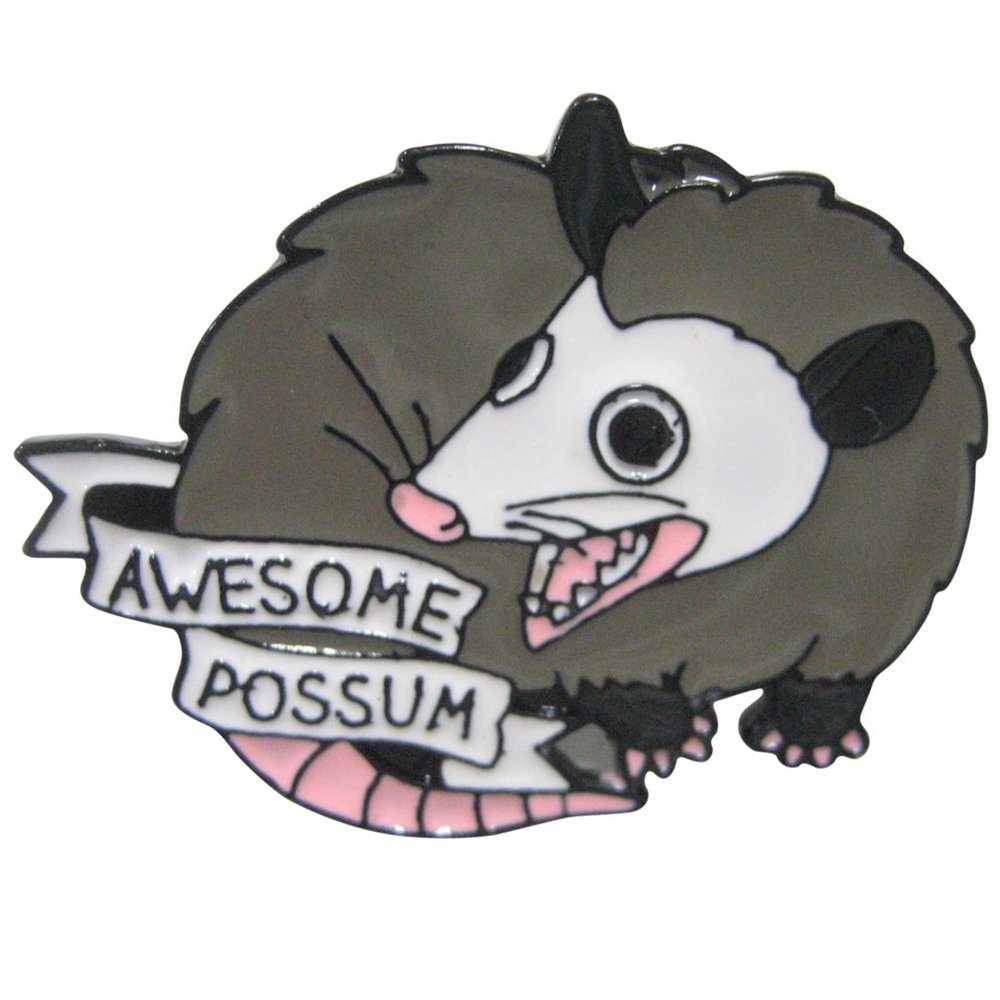 Large Awesome Possum Adjustable Size Fashion Ring - image 1
